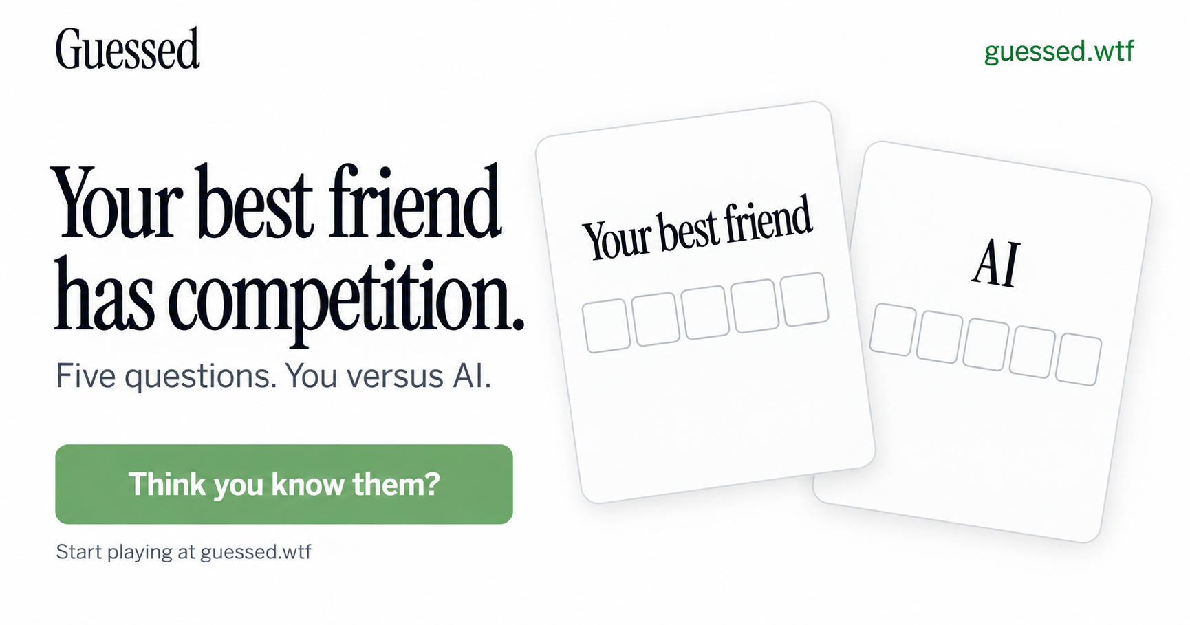 Your best friend has competition from AI